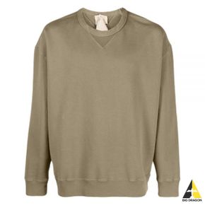 텐씨 GARMENT DYED COTTON JERSEY SWEATSHIRT (22CTCUF03149 A06455 359) (가먼트다이 코