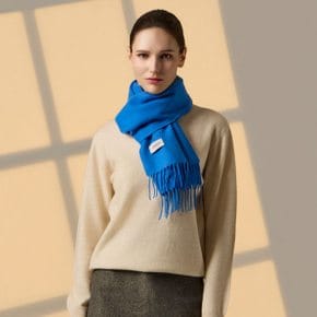 [신세계단독] 데너 몽골 햇 캐시미어100 숄 머플러 (스카치블루 컬러 추가)