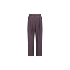 아모멘토 26FW Wool Tapered Pants, Burgundy