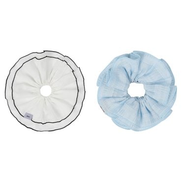 빈 BZ34AX02WT,BZ34AX03SB 화이트 스카이 블루 볼륨 스크런치 2종 택 1