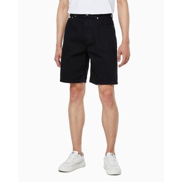 Calvin Klein Jeans 남성 90s 블랙 클래식 데님 쇼츠 (4RC725G)