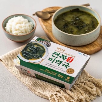  해담은 국내산 전복내장 미역국 700g 5팩_