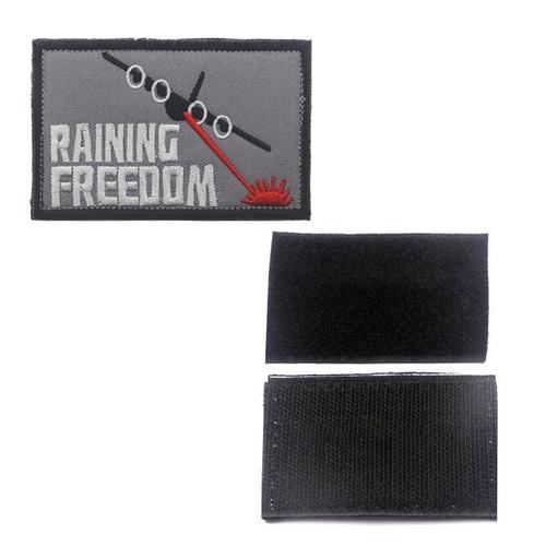 벨크로 군용 밀리터리 패치 와펜 RAING FREEDOM(1)