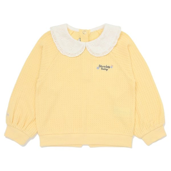 [여주점] [오프라벨 여주점] 블루독베이비 (YE) 소프트카라스웨트셔츠 (45114-334-08)