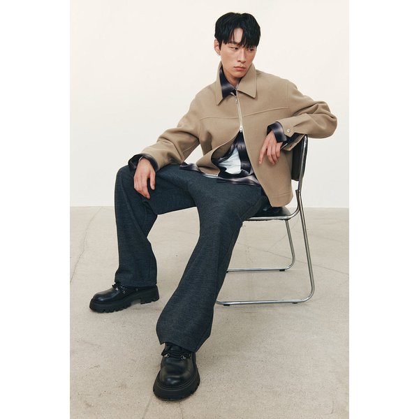 [MEN] 카라넥 집업 점퍼 9155413181013