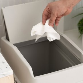 이지 슬라이딩 오픈 휴지통 80L 1개 쓰레기통 재활용 분리수거함 대형