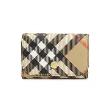 버버리 체크 여성 반지갑 COMPACT WALLET 8095291