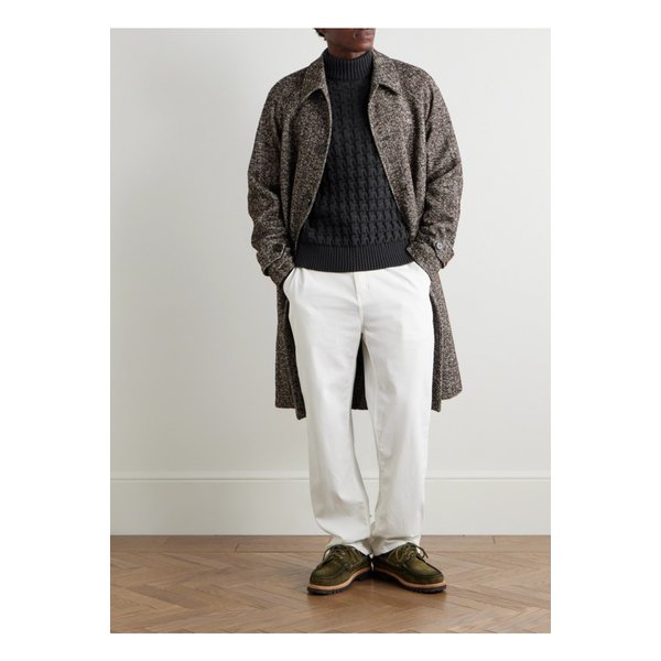 스타크 슬림핏 케이블 니트 울 스웨터 46376663162918474