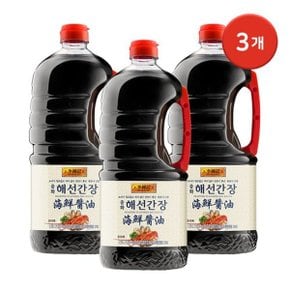 이금기 중화 해선간장 양조간장 1.75L 3개