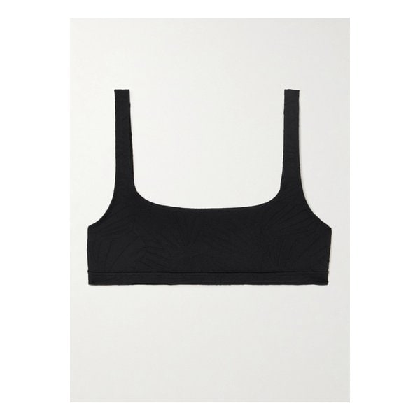 루루 드 시종 헤파이스토스 스트레치 클로케 비키니 탑 블랙 1647597337728955