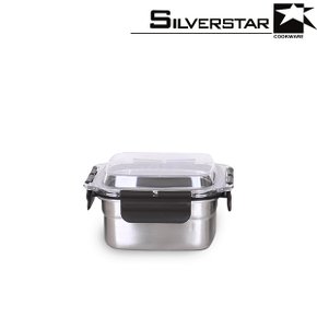 [BIZ][SILVERSTAR] 실버스타 오아이씨 국내산 돔형 스텐밀폐용기 2호 700ml