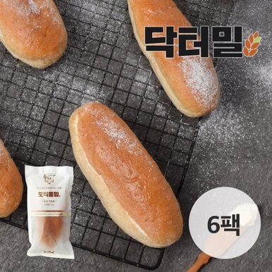 [닥터밀] 오직통밀 크림빵 6팩