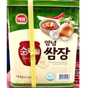 식당 식자재 재료 해표 쌈장 순창궁 14kg