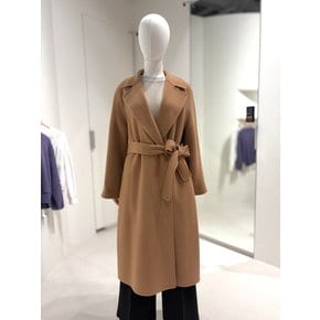 [부산점] 캐시미어 블렌디드 벨티드 롱 코트 L254PSH508