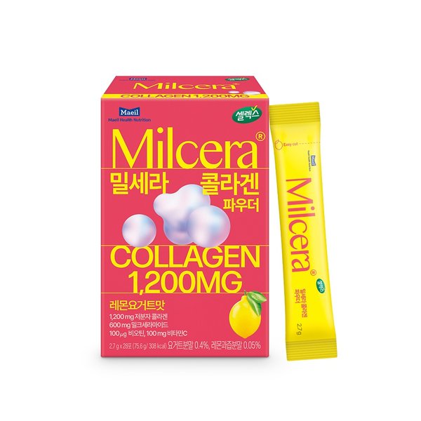 [셀렉스] 밀세라 콜라겐 에스테틱 파우더 1박스(2.7gX28포)
