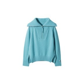 Wide Collar Sweater (Blue)_D5WAW24107BUX