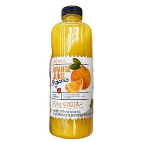 서울 아침에주스 유기농오렌지 900ml X 2개
