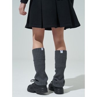 BLUDOT 울 블렌드 니트 레그워머_CG