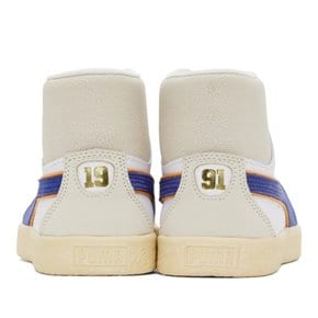 루드 화이트 Puma 클라이드 스니커즈 39133501 PUMA White-Royal Sap