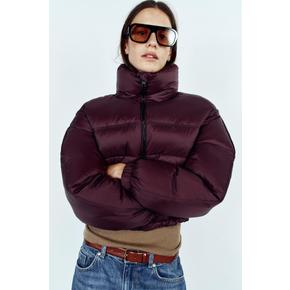 방풍 퀼팅 아노락 다크 퍼플 3046 222