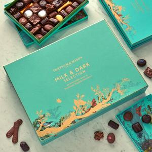  [해외직구] 포트넘앤메이슨 밀크 다크 초콜릿 셀렉션 박스 2.275kg Fortnumandmason Milk & Dark Chocolate Selection Box
