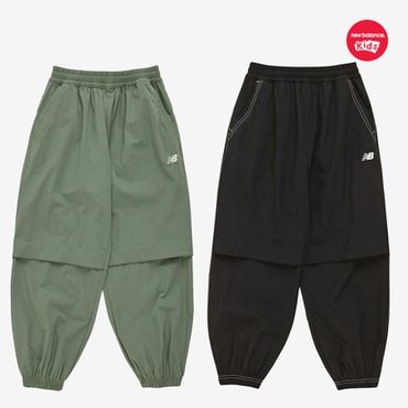 뉴발란스키즈 NBSC_홑겹 우븐 스트레치 조거 팬츠 (NK9LF3702U)