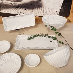 인칸토 스트라이프 사각접시 S 26cm : VB10581