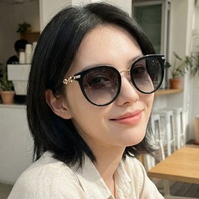 선글라스 GG1015SK 001 아시안핏 뿔테 블랙 라운드 명품