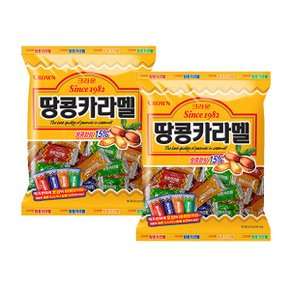 메가커피 크라운 땅콩카라멜 120g 2개세트