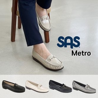 SAS 사스 메트로 SAS 발이 편한 신발 여성 컴포트화 효도화