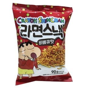 크래용신짱 라면스낵 바베큐맛90g