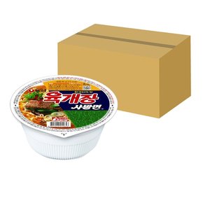 농심 컵라면 육개장 사발면 86gx24개입/BOX