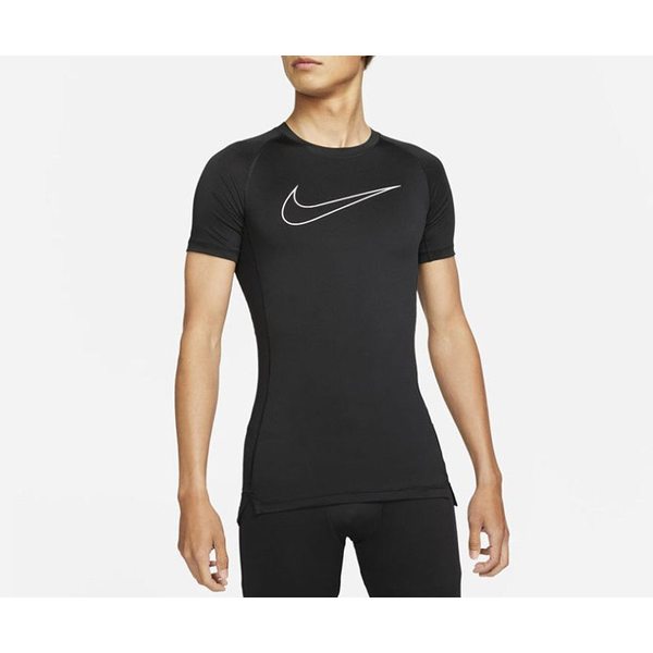 맨즈 프로 드라이핏 신축성 좋은 반팔 티셔츠 블랙 DD1993 010