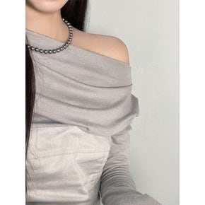 Grey pearl Necklace