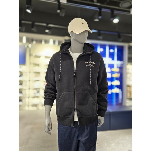 [파주점] 공용 플리스 안감 후드 집업 (FS2FTG4102X-BLK)
