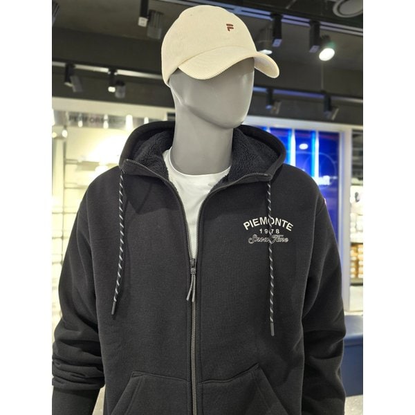 [파주점] 공용 플리스 안감 후드 집업 (FS2FTG4102X-BLK)