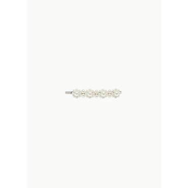 샵아모멘토 시몬로샤 25FW Flower Hair Clip, Pearl