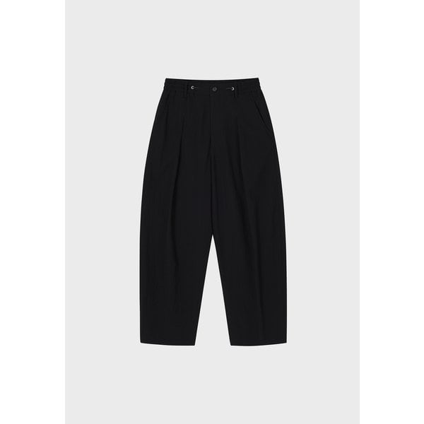 [파주점] 옴므 시그니처 플리츠 셋업 팬츠 SI3PT930BK