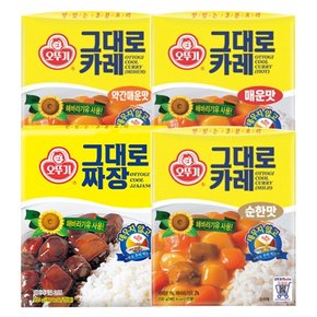 그대로 카레 200g x 24개/짜장