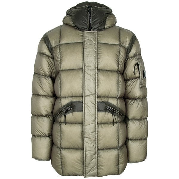 [부산점] 씨피컴퍼니 25FW 폴른록 그레이 DD 쉘 후드 덕 롱 다운 자켓 19CMOW182A 110416A 356