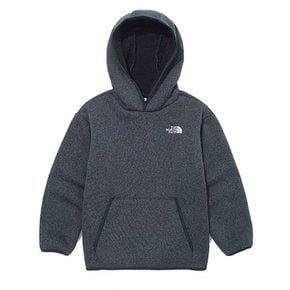 NQJ NI5PN70S 키즈 WARM FLEECE HOODIE 1 GRAY