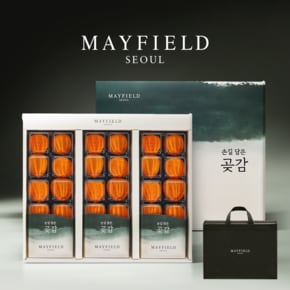 [9/21일 오전9시 주문마감] 상주곶감 청실세트 2호(건시 30과/1.6kg)/보냉가방
