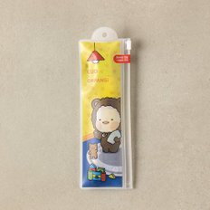  크리오 옴팡이 휴대용 칫솔&치약세트 1개