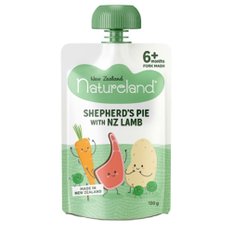 네이처랜드 양고기 셰퍼드 파이 퓨레 이유식 6m+ Natureland Shepherds Pie 120g 8개