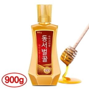 100% 국산꿀 동서벌꿀 아카시아꿀 900g
