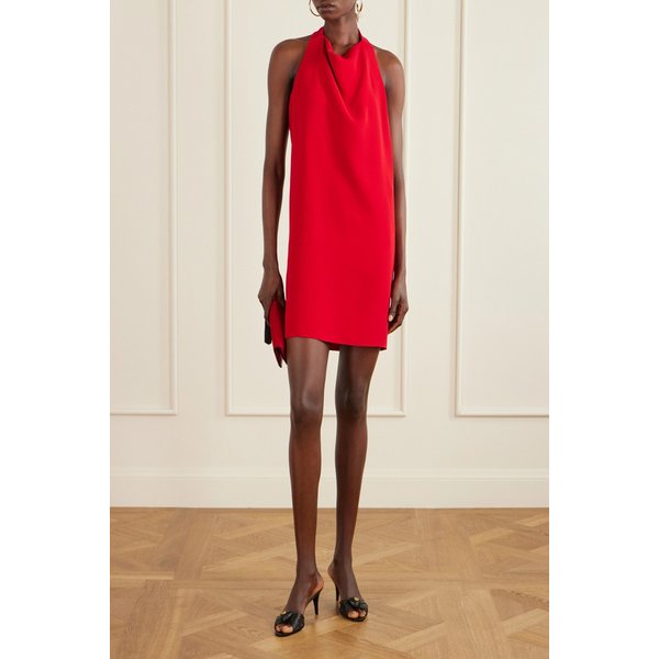 드레이프 실크 캐디 미니 원피스 46376663163041406