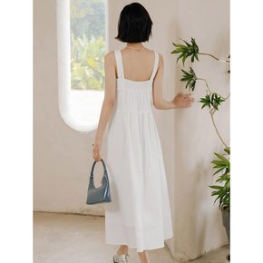 LS_Wide shoulder straps slip dress