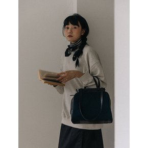 RENATE BAG Small / NAVY BLACK