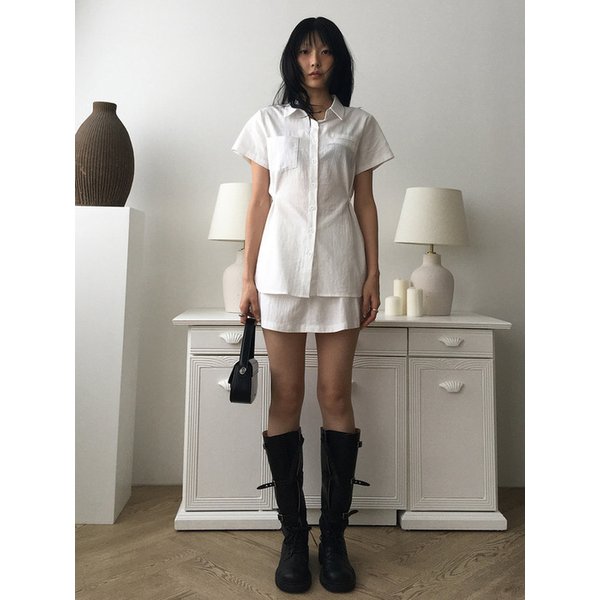 BUTTON PINTUCK TWO-PIECE SET_T513ST904