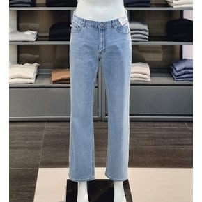 스트레이트 핏 데일리 데님 팬츠 ADE5DP9104_SBL